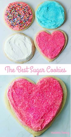 the best sugar cookies for valentine's day