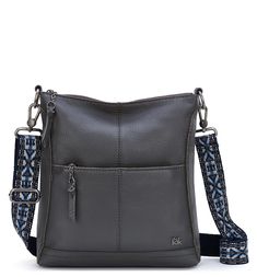 Our Lucia Crossbody is the ultimate classic style ready to accompany you to work, on vacation, or to run everyday errands! This best selling roomy and super functional crossbody features an adjustable strap, soft pebble leather, and multiple organization pockets inside and out. The Sak Lucia Leather Crossbody Bag | Slate The Sak Handbags, Black Leather Crossbody Bag, Leather Handbags Crossbody, The Sak, Fat Face, Leather Crossbody Purse, Womens Crossbody Bag, Black Cross Body Bag, Cross Body Bag