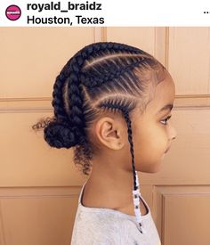 Black Toddler Hairstyles, Black Baby Girl Hairstyles, Braids Beads, Side Braids, Cute Toddler Hairstyles, Easy Little Girl Hairstyles, Kids Curly Hairstyles