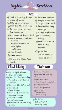 Practicing Self Love, Vie Motivation, Routine Planner, Night Time Routine, Evening Routine, Lose 40 Pounds