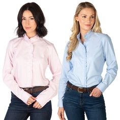 #ad Premium Quality Ladies Oxford Cotton Ruffled Shirt Womens Button Up Long Sleeved Shirts Rydale, Fashion women's top Round Wardrobe, Ruffled Shirt, The Ivy, Ruffle Shirt, Jodhpur, Womens Oxfords, The Park, Womens Clothing Tops