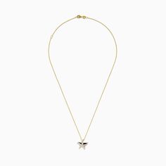 Seaside 14K Yellow Gold Diamond Starfish Pendant 14k Gold Starfish-shaped Jewelry, 14k Yellow Gold Starfish Jewelry, Starfish Pendant, Gold Yellow, Starfish, Gold Diamond, Yellow Gold, Yellow, Pendant