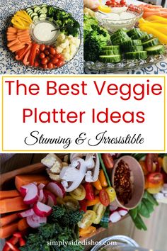 Learn how to create veggie platters that are vibrant, fresh, and truly irresistible! Packed with creative ideas, tips for arrangement, and delicious pairing options, this guide will help you make a veggie tray everyone will actually want to eat. Perfect for any occasion, it’s as beautiful as it is delicious. Grab the ideas and get started today!