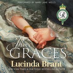 the cover of their graces by lucia braut, with an image of a woman's hand resting on her arm