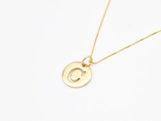 Letter C Gold Pendant made of Gold Vermeil: 18k Gold over Solid 925 Sterling Silver ☞ made to last.Matching Ring & Earrings - please ask me Details:• Round Letter Pendant• Dimensions: Pendant Height 20mm, Width 15mm• Free Complimentary Chain•18k Gold VermeilSKU PE010490214 Fine Jewelry Sterling Silver Charm Necklace Stamped 14k, Everyday Sterling Silver Jewelry 14k Stamped, Gift Jewelry In Recycled Gold With Hallmark, Handmade 14k Gold Initial Pendant Jewelry, Handmade Yellow Gold Initial Pendant Jewelry, Yellow Gold Sterling Silver Charm Necklaces, Everyday 14k Stamped Initial Pendant Jewelry, Yellow Gold Recycled Initial Pendant Jewelry, Sterling Silver Charm Necklace Stamped 14k