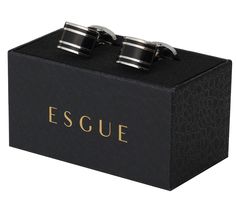 Orders of 3 products and above are sent with fast shipping. Delivered between 2-4 days with UPS Express. Esgue Silver Black Colored Square Form Patterned Cufflinks: Esgue's special design cufflinks offer a striking contrast and elegance. Add a stylish and noble touch to your clothes with Cufflinks. These elegant and high-quality cufflinks adapt to every look, whether in a formal setting or a daily outfit. Esgue Cufflinks are made of high-quality, durable materials. You will be eye-catching in ev Classic Black Cufflinks For Father's Day, Black Jewelry For Business On Father's Day, Elegant Black Cufflinks For Office, Elegant Black Cufflinks For Father's Day, Elegant Black Cufflinks, Elegant Black Office Cufflinks, Modern Black Cufflinks For Business, Black Rectangular Cufflinks For Gift, Square Form