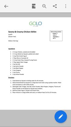 Golo Chicken Chili, Healthy Cooking For Picky Eaters, Golo Recipes Lunch, Golo Diet Recipes Reset 7, Golo Diet Recipes Snacks, Golo Salad Dressing Recipes, Golo Diet Desserts