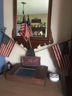 Flag Holder, Primitive Colonial, Colonial Decor, Americana Decor, Style Table, Gothic Style, Table Style, Gothic Fashion, Table Top