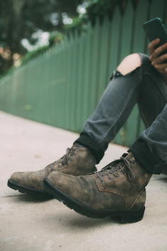 Influenced by the Blundstone lace up boots from the 1800s, the #1930s feature our coveted rustic leather, superb comfort and outstanding durability. Mens Lace Up Boots, Leather Lace Up Boots, Mens Leather, Leather Lace