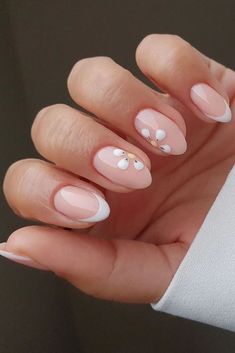 Simple Gel Nails, Colorful Nails, Cute Acrylic Nail Designs, Her Nails, Cute Gel Nails, White Nail, Short Acrylic Nails Designs, Neutral Nails, Classy Nails