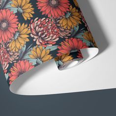 Large Daisy Floral Contact Paper | Peel And Stick Wallpaper | Removable Wallpaper | Shelf Liner | Drawer Liner | Peel and Stick Paper 955 Peel And Stick Contact Paper, Wallpaper Shelf, Furniture Shelves, Large Daisy, Wallpaper Shelves, Shelf Liner, Wallpaper Removable, Smooth Walls, Contact Paper