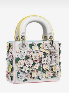 Christian Dior Handbags, White Handbags, Embellished Bags, White Purse, Cute Handbags, White Purses, White Handbag, Handbag Handles