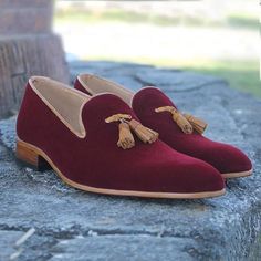 Burgundy Red Suede Loafers Slip on Shoes for Men Casual Shoes Fashion Shoes For Men, Mens Suede Loafers, Quality Leather Boots, Driving Shoes Men, Custom Design Shoes, Dress Luxury, Leather Loafer Shoes, Men Suede, Leather Moccasins