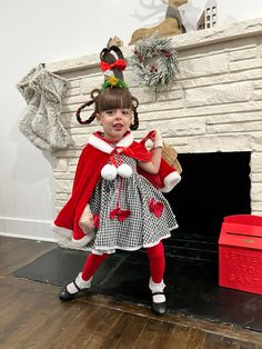 Cindy lou who, the grinch , Christmas time, cindy lou who costume Christmas Movie Characters Costumes Diy For Kids, Cindy Lou Who Inspired Outfit, Cindy Lu Who Costume, Cindy Loo Hoo Costume, Kids Grinch Party, Diy Cindy Lou Who Costume, Cindy Lou Who Outfit, Christmas Characters Dress Up, Betty Lou Who