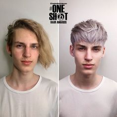 30 Photos Show How People Look Before And After Their Hair Transformation Men Hair Color Trends, Dailysquared Celebrity, Boys Colored Hair, Epic Hair, Boys Haircut, Dramatic Hair, Boy Hair, Long To Short Hair