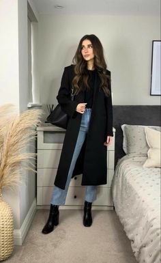 Semi Formal Outfits For Women, Formal Winter Outfits, Ropa Semi Formal, Populaire Outfits, Casual Day Outfits, Classy Work Outfits, Stylish Work Outfits