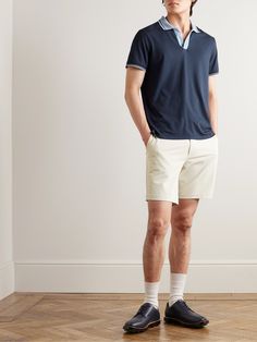 DESIGNED BY MR PORTER. Mr P. and G/FORE's collaboration combines technical details with sharp fits. These shorts are cut from tech-twill that feels stretchy, so they don't restrict your swing, and have deep pockets for keeping tees handy. Small to size. See Size & Fit notes. 50% of the Profits* from the sale of this item until 23:59 GMT on 14th May 2024 will be donated to the MR PORTER Health In Mind Fund powered by Movember to support men’s mental and physical health initiatives. **Profits mea… Ralph Lauren Blazer, Mr P, White Shoes Sneakers, Ralph Lauren Shop, Luxury Sneakers, Twill Shorts, Casual Blazer, Sales Tax, Classic Sneakers