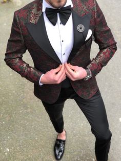 Ball Outfit, Burgundy Tuxedo, Blazer Outfits Men, Tuxedo Mask, Indian Men Fashion