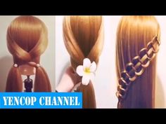 5 Peinados Faciles Y Rapidos Y Bonitos Con Trenzas (P16) | Peinado 2015 - 2016 ♥ Yencop - YouTube Hair Due, 2015 Hairstyles, Hat Patterns, Diy Hair, Hairstyles For School, Hair Dos, Hair Updos, Diy Hairstyles, School Ideas