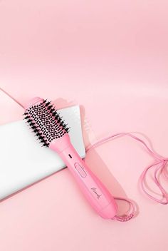 Pink Product Photography, Stills Photography, Perfect Blowout, Hair Tool Organizer, Glam Waves, Hair Styling Tool, Blow Dry Brush, Hair Photography