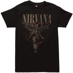 Nirvana In Utero Splatter T ShirtNirvana In Utero Splatter T Shirt   This model reduces inventory waste and allows customers to create personalized designs. These t-shirts are made from high-quality materials and come in a range of sizes and colors, making them versatile for any occasion. In Utero Angel, Nirvana In Utero, In Utero, Baggy Shirt, Png Clothes, Baggy Clothes, T Shirt Image, Concert Shirts, Men Fashion Casual Outfits