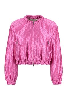 5705 GUCCI EMBROIDERED SILK BOMBER JACKET Gucci Pink, Jacket For Women, Jacquard Fabric, Embroidered Silk, Denim Pant, Embroidered Design, Bold Fashion, T Shirt Dress, Womens Clothing Tops