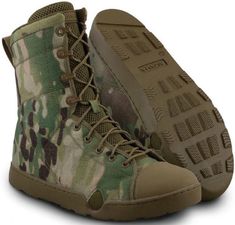 The Altama Multicam Maritime Assault 8" Boot was made for all tactical water operations. This boot has a fin friendly fit and will fit just about any dive fin used by militaries worldwide. The sole of these tactical water boots are made from SEAL Rubber; one of the stickiest, high traction rubbers on teh market today for maximum slip resistance in wet conditions. Features: Specifically designed for all tactical water operations High abrasion, quick drying 1000D Cordura quarter panels offered in both solid colors and Multicam Brass speed lacing hooks maintain a snug and secure fit Air mesh linings help wick away sweat and other moisture quickly from your foot Non-shine rust-proof lace hardware will not break on the battlefield Full length one piece ABS shank provides stability and support w Altama Boots, Water Boots, Belleville Boots, Ems Bag, Tactical Duffle Bag, Rocky Boots, Survival Accessories, Molle Accessories, Tactical Shirt