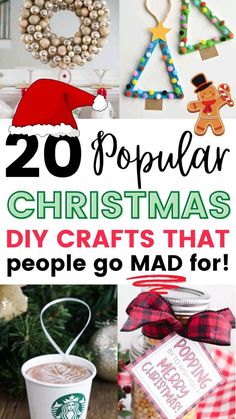 20 popular christmas diy crafts that people go mad for