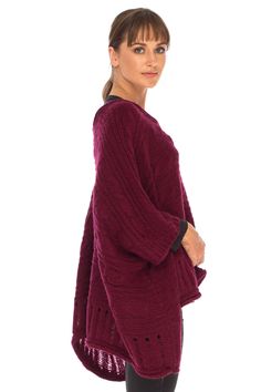 SOFT AND COMFORTABLE-The incredibly soft material feels great against the skin. Because it is a handmade cable knit, it is delicate. Please note: Be careful with jewelry and other sharp objects. LAYER IT UP-Ponchos for women are the perfect throw on and go accessory. Pair with jeans, a form fitting dress, or leggings. The loose top offers excellent coverage and draping. Accented with fun designs on the hem. Please note: It is an oversized baggy look that pairs great with so many different styles Poncho With Sleeves, Sweater Poncho, Boho Style Outfits, Fitting Dress, Loose Top, Knit Sweaters, Form Fitting Dress, Sharp Objects, Knit Cowl