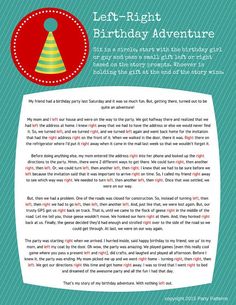 a birthday letter with a party hat on it and the words let - right birthday adventure written