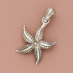 sterling silver vintage starfish pendant Pre-loved but in great condition - Weight - 1.8g Width - 16mm Height - 26mm Item ID - ABH40600144 Silver Starfish Charm Pendant Jewelry, Sterling Silver Starfish Charm Jewelry, Silver Starfish Charm Jewelry, Starfish Pendant, Accessories Jewelry Necklace, May 20, Women Accessories Jewelry, Miami Beach, Sterling Silber