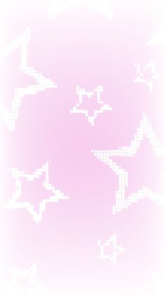 an airplane is flying in the sky on a pink and white background with small squares