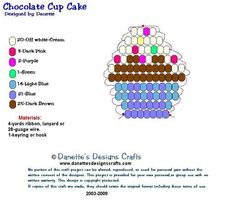 the instructions for how to make a chocolate cup cake with colored frosting on it