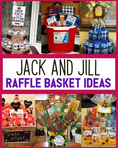 jack and jill raffle basket ideas