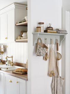 the kitchen is clean and ready to be used as a place for cooking or baking