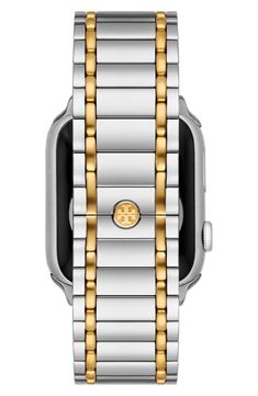 The double-T logo lends signature style to a two-tone link bracelet that provides an elegant finish for your Apple Watch. Apple Watch not included Compatible with all 38mm-41mm Apple Watch styles Stainless steel/goldtone plate Made in Japan Apple Watch Stainless Steel, Apple Watch Bracelet, Apple Watch Bracelets, Watch Bracelet, Wood Watch, Signature Style, Apple Watch Bands, Link Bracelets, Watch Bands