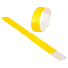 Adhesive Event Bands Yellow Party Accessory (pack of 100) Concert Wristband, Yellow Party, Unique Gadgets, Digital Coupons, Accessories Packing, Wristbands, Gift Coupons, Party Accessories, Sport Event