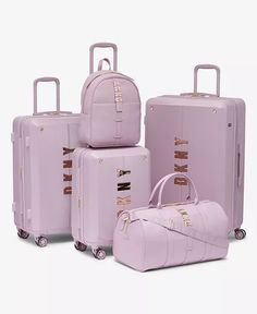 DKNY - Luggage Sets Cute, Big Suitcase, Baddie Lifestyle, Luxury Travel Bags, Big Suitcases, Purses Luxury, Luxury Travel Bag, Cute Suitcases