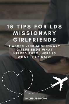 18 tips for LDS Missionary Girlfriends I asked 200+ Missionary Girl friends what their best tips were for waiting for an LDS Missionary for  2 years. Here is what they had to say! Lds Missionary Boyfriend, Gifts For Missionary Boyfriend, Missionary Gifts Before They Leave, Missionary Package Ideas, Long Distance Tips, Lds Missionary Quotes, Gifts For Missionaries, Missionary Gift Ideas, Sister Missionary Gifts