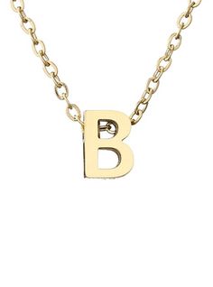 "Product details: *14k gold-plated capital letter on a dainty 14k gold-filled chain *Measurements: 16\" (40cm-5cm) *Weight: 6G *Style: Minimalist *This necklace is letter \"B\". Please note: All letters are available. If interested in purchasing a different letter, kindly go to my shop's page, where you'll see all of the initial necklaces available to purchase. About GGLex Jewelry: Proudly born in the heart of Palm Beach, Florida, GGLex Jewelry consists of timeless, high-quality, affordable ever 14k Gold Initial Necklace, Gold Initial Necklace, Initial Necklaces, Gold Letter Necklace, Gold Letter, Palm Beach Florida, Initial Necklace Gold, Initial Pendant Necklace, Personalized Letters