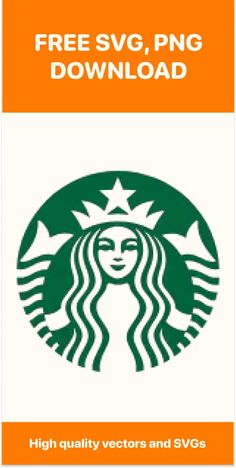 Starbucks Logo Svg Free Cut File For Cricut Free Svg Files For Cricut Starbucks Cups, Starbucks Cup Svg File Free, Starbucks Symbol Logo, Starbucks Logo Printable, Starbucks Cricut Svg, Free Starbucks Svg For Cricut