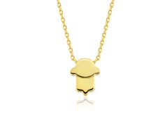 10k 14k 18k Gold Small Hamsa Necklace, Evil Eye Protection Luck Necklace, Tiny Hand of Fatima Necklace, Hamsa Jewelry Christmas Gift for Her, Hamsa Hand Charm Necklace FEATURES * Gold Karat: 10K (417) - 14K (585) - 18K (750) (optional) * Solid Gold (real gold, not gold plated or gold filled material) * Pendant Height: 0.35 Inches (1.08 cm) * Pendant Width: 0.43 Inches (0.87 cm) * Available Gold Color: Yellow gold, rose gold and white gold (optional) Wholesale requests are welcome. Our gold neckl Celebration Yellow Gold Plated Necklaces, Celebration Yellow Gold-plated Necklace, 14k Gold Pendant Necklace For Celebration, Yellow Gold Pendant Necklace For Celebration, Luck Necklace, Hamsa Jewelry, Necklace Evil Eye, Evil Eye Protection, Hamsa Necklace