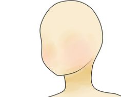 the back of a person's head is shown with no hair and has an area for