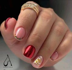 Short Coffin Nails Designs, Beauty Hacks Nails, Hippie Nails, Gelish Nails, Work Nails, Her Nails