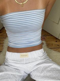 Summer Wishlist, Dirndl Outfit, 2024 Aesthetic, Striped Tube Top, Style Bundle, Slim Fit Crop Top, Outfit Inspo Summer, Spring 2025, Euro Summer