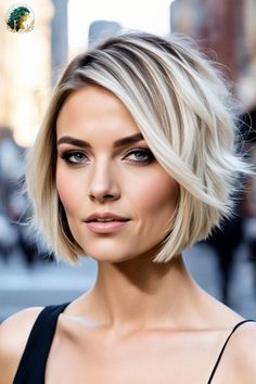 Blonde Hair Transformations, Short Red Hair, Bob Hairstyles For Thick, Lob Hairstyle, Edgy Short Hair, Blonde Hair Inspiration, Grooming Tips, Hair Color And Cut, Cute Hairstyles For Short Hair