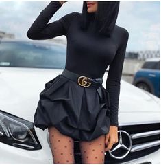 Trendy Black Long Sleeve Mini Dress, Trendy Long Sleeve Black Mini Dress, Black Solid Color Mini Dress For Winter, Black Dress For Going Out, Winter Dresses For Going Out, Black Stretch Mini Dress For Fall, Black Dress Women, Mini Gown, Party Dress Black