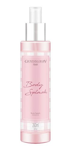 Desodorante Colônia Giovana Baby Body Splash Classic 260ml Preppy Baby, Baby Rosa, Body Smells, Baby Kit, Baby Powder