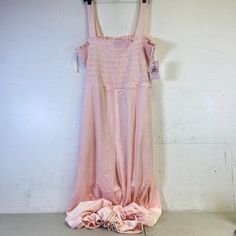 PLEASE READ THE WHOLE DESCRIPTION BEFORE PURCHASING!!! Juicy By Juicy Couture Sleeveless Women's Jumpsuit Color Sugary Pink Size 2X  Condition: BRAND NEW - (#4883) / (GRADE A++) Item is Brand New With all seals intact) / CHECK PHOTOS!!!, if there are any flaws or damage shown in photos YOU GET WHAT YOU SEE IN THE PHOTO, NOTHING MORE OR LESS, SO PLEASE MAKE SURE YOU CHECK ALL PHOTOS Please see all pictures prior to purchasing. I do my best to photograph any imperfections.  What you see is what your get! I never use stock photos. Due to storage item may have some dust on box or product Item Box may have stickers/tape on it or sticker/tape residue (Box may be sticky in some places due to residue) All items are shipped within 3 business days of payment RETURN POLICY: All item conditions and de Women's Jumpsuit, Storage Items, What You See, Juicy Couture, Seals, Jumpsuits For Women, Return Policy, Im Not Perfect, Women Accessories