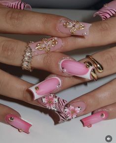 Colored Acrylic Nails, Short Square Acrylic Nails, Acrylic Nails Coffin Pink